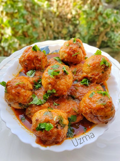 A picture of Chicken Kofta Curry.