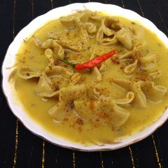 Daal pitha A picture of Daal pitha.