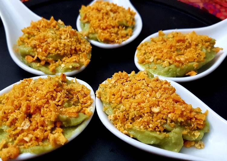 Cucharitas guacamole con doritos