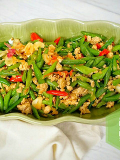Foto resep Tumis buncis daging giling