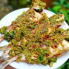 A picture of Ikan Kembung Cabe Ijo.
