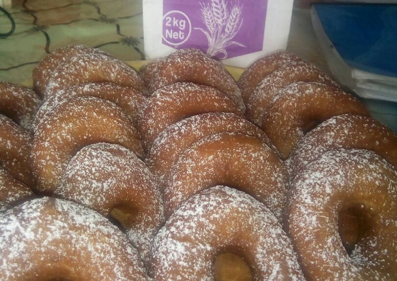 Christmas doughnuts