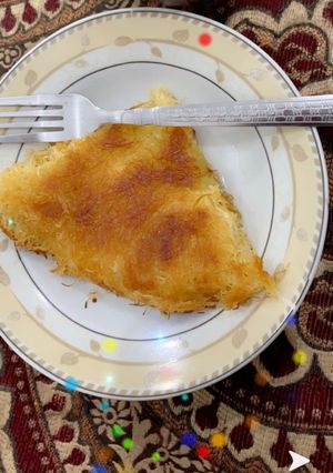 صورة لوصفة الكنافة