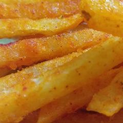 A picture of Garlic fries.