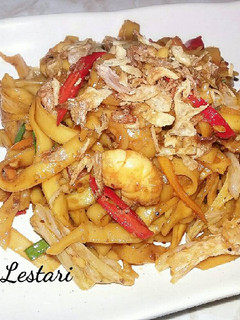 Foto resep Mie Goreng Pasta Kacang a la Shanghai