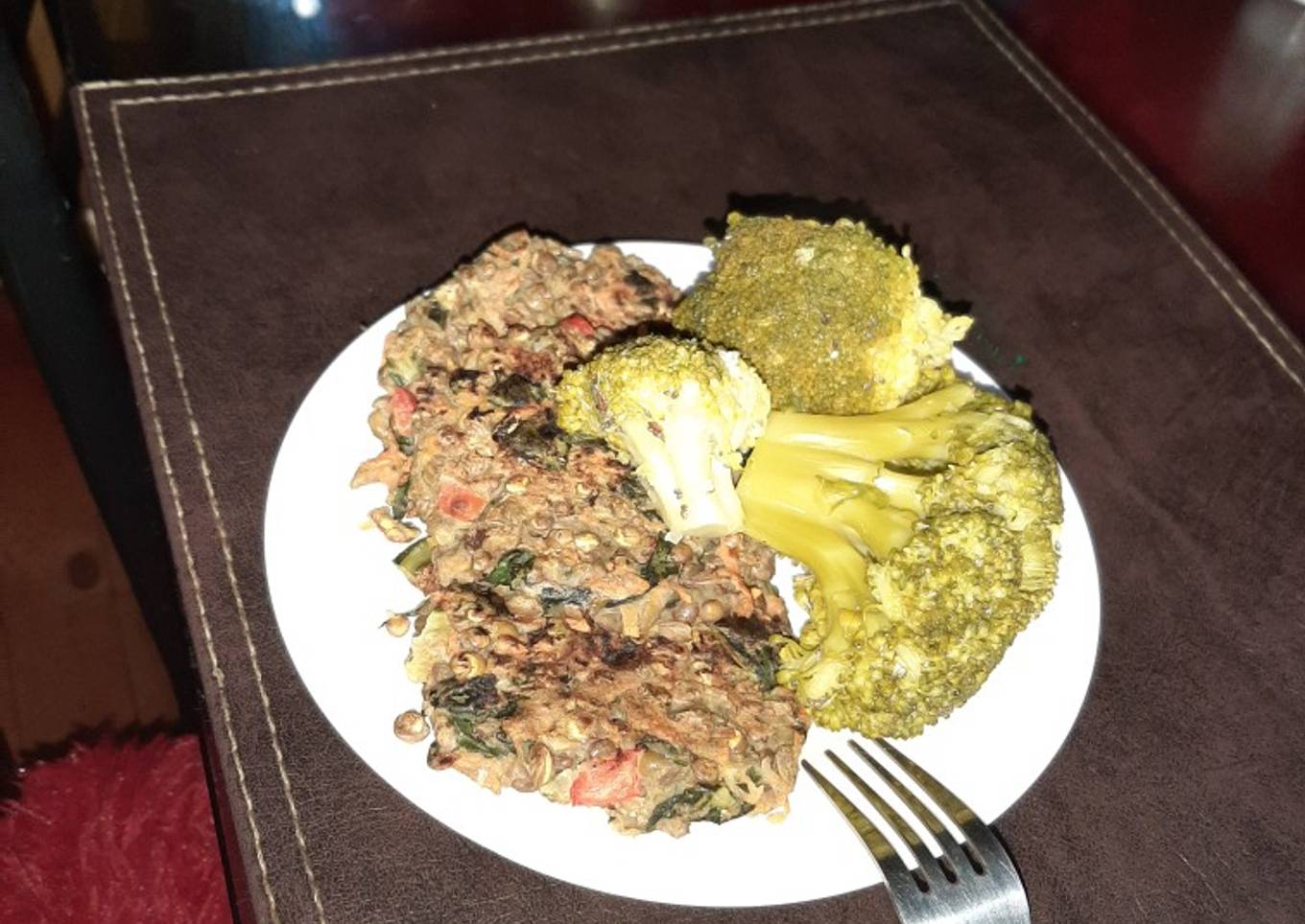 Hamburguesa de lentejas