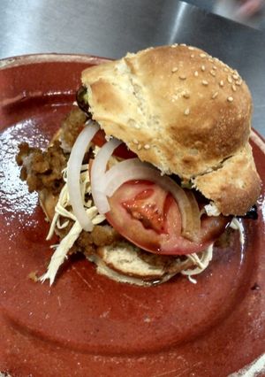 Una foto de Cemitas (Puebla)
