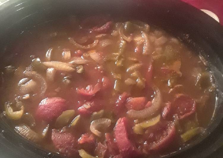 Steps to Prepare Any-night-of-the-week Venison Swiss Pepper Steak