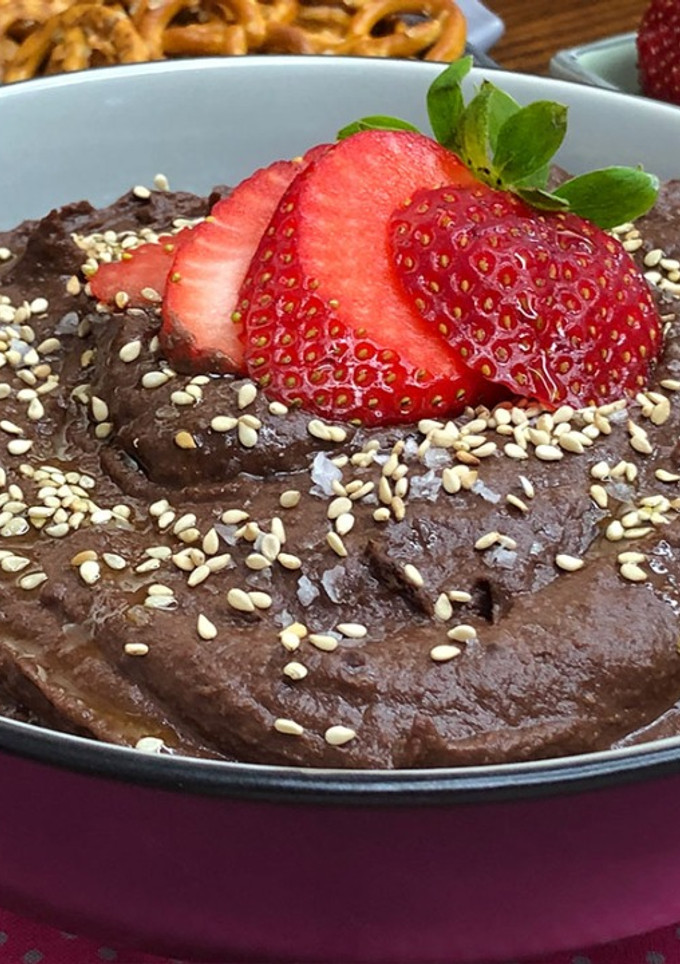 Una foto de Hummus de chocolate con MyCook Touch