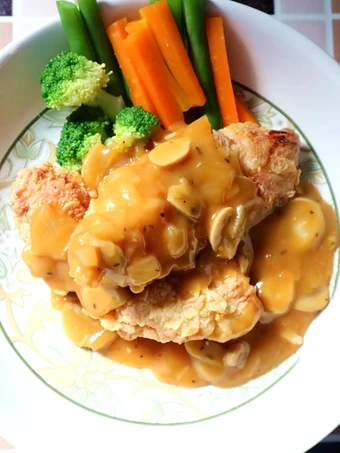 Cara Mudah Membikin Resep Steak Ayam Crispy Saus Jamur yang Menggugah Selera Anti Ribet, Mantap