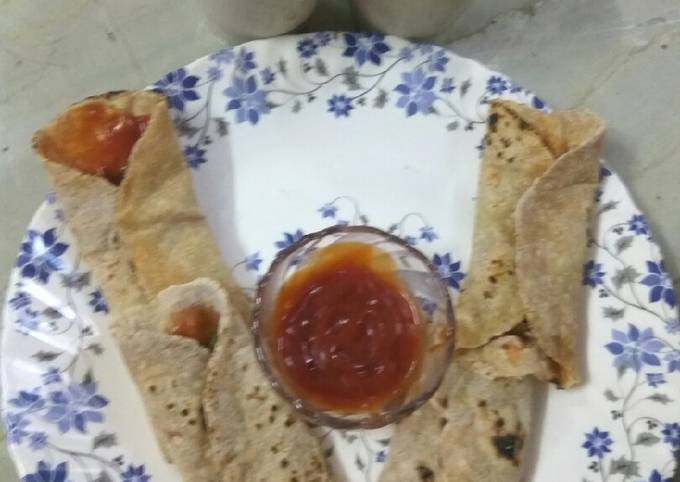 Chatpati roti sauce with Lemon juice