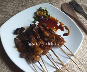 Gampangnya Memasak Sate maranggi rumahan Mantul Banget