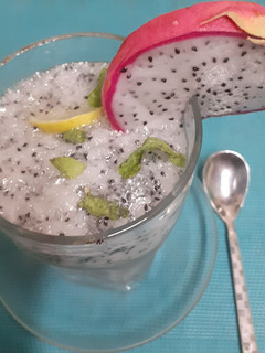 A picture of Dragon Fruit Fizz Mocktail --- 2 Good To Miss.
