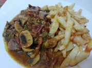 Una foto de solomillos de cerdo de españa