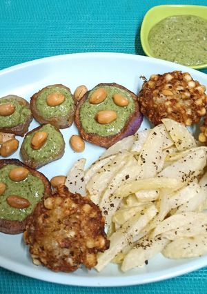 A picture of Assorted Farali Snack Platter.