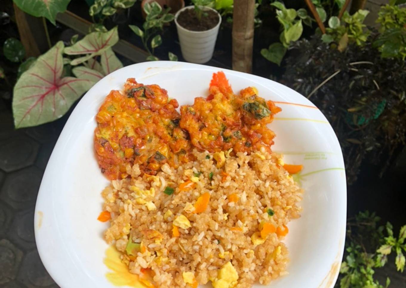 Nasi Thiwul Goreng Kampung