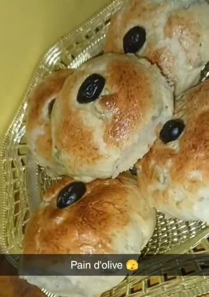 صورة لوصفة خبز الزيتون - Pain d'olive