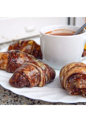 Napokig puha csokis kifli recept fotója