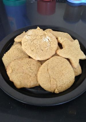 Una foto de Galletas de harina de garbanzos