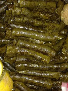 A picture of Stuffed Grape Leaves (Warak Enab or Yabrak).