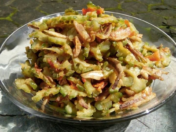 Resep Tumis Pare Teri Pedas Anti Gagal