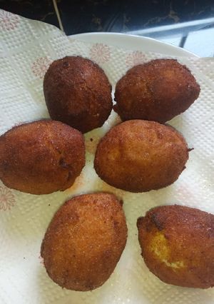 A picture of Scotched Eggs.
