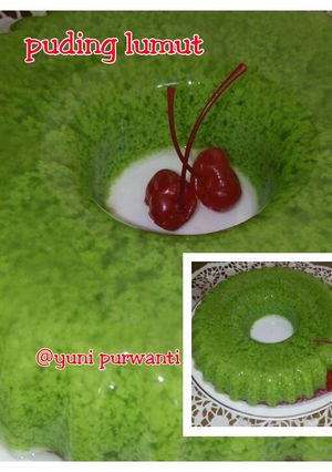 Foto resep Puding lumut