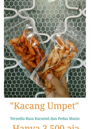 Foto resep Kacang umpet karamel dan pedas