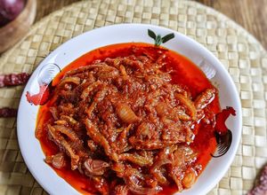 Gambar Sambal Tumis Ikan Bilis
