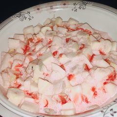 A picture of Instant Creamy Fruit Chaat.