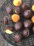 Orange madeleines