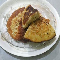 A picture of Chhena poda.
