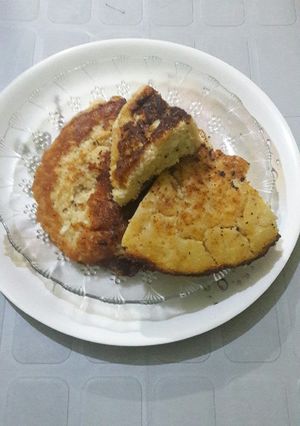 A picture of Chhena poda.