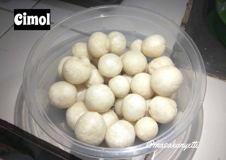 resep cara mengolah Cimol Anti Meletus