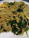 Mie Tumis Bayam Brazil