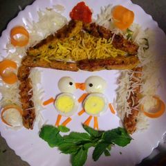 A picture of Cute hen kabab house.