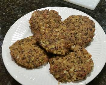 Ready to Serve Quinoa patties Savory Delicious