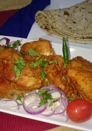 A picture of Steam Roast Chicken.