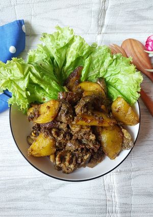 Foto resep Ati Ampela Cabe Hijau