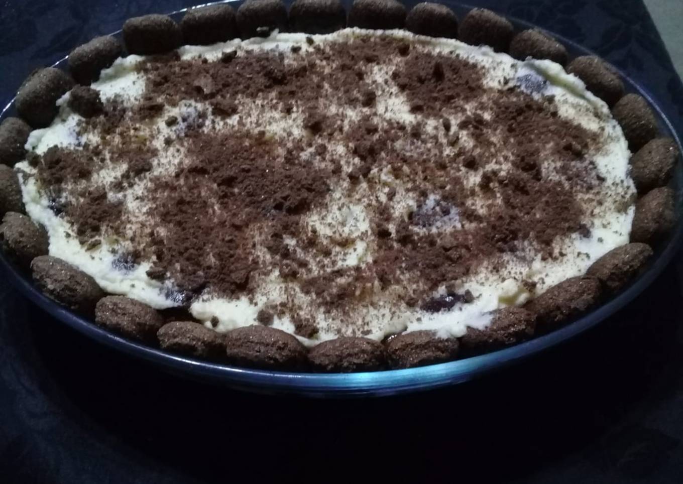 Tiramisú de chocolate