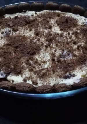 Una foto de Tiramisú de chocolate