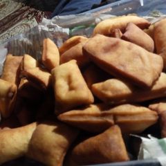 A picture of Kellitu's mandazi😋.