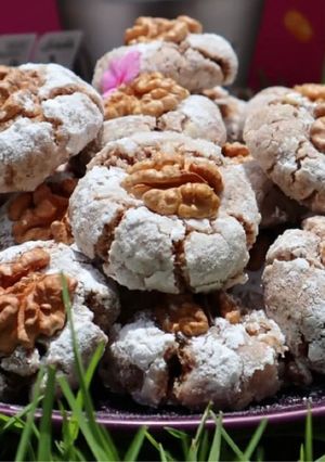 صورة لوصفة غريبة الجوز و اللوز (2)
