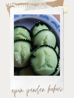Foto resep Apem pandan kukus