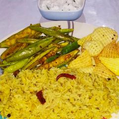 A picture of MoongdalKhichdi.