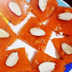 A picture of Bombay karachi halwa.