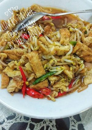 Foto resep Tumis Tauge Telur Dadar