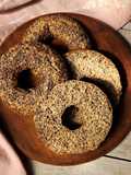 🥯Bagels de lino, avena y yogur 🥯 sin levadura, sin amasado 🥯 Pocos ingredientes