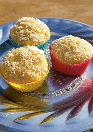 Hình của món Muffin táo quế.