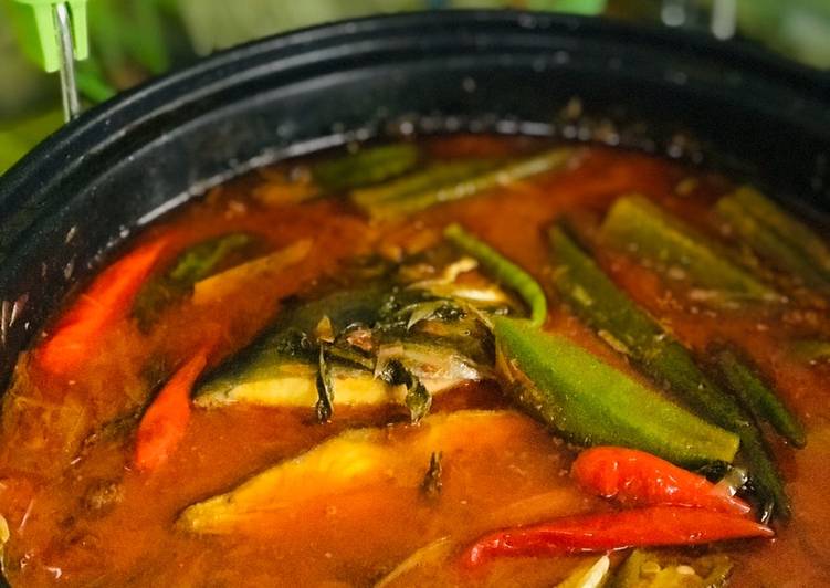 Cara Gampang Menyiapkan Asam pedas Malaysia 🇲🇾, Lezat